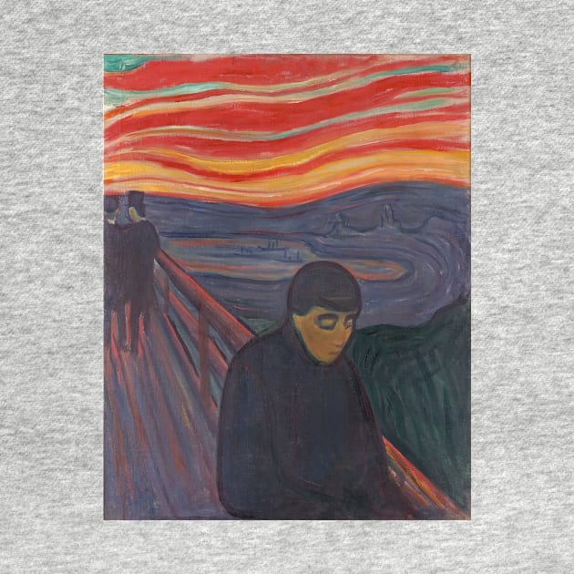 Despair by Edvard Munch by MurellosArt